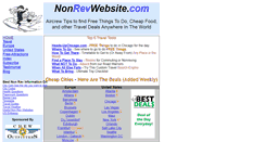 Desktop Screenshot of nonrevwebsite.com